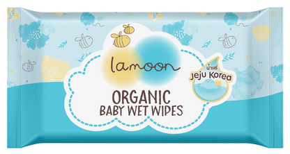 Lamoon Organic Baby Wet Wipe (20 Sheets)
