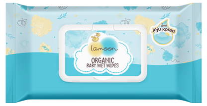 Lamoon Organic Baby Wet Wipe (50 Sheets)